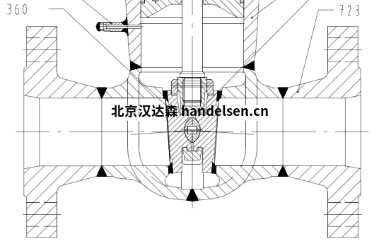 KSB閥門(mén)AKG-A剖面圖 KSB閥門(mén)AKG-A剖面圖2
