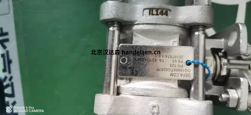 gefa三片式球閥 DG1 長對焊端