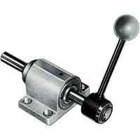 DESTACO 直線手動夾具，帶法蘭底座安裝 FO-161-60