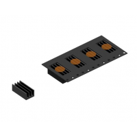 Fischer Elektronik  ICK SMD A 貼片式散熱器，用于電子元件的散熱和熱管理