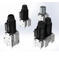 瑞士Bieri Hydraulik 換向座閥 WVH-4B，流量高達(dá) 12 升/分鐘