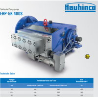 Hauhinco EHP-5K 400S 五工柱塞泵，帶板閥，工作壓力高達 420 bar