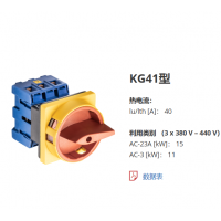 Kraus & Naimer KG系列隔離開(kāi)關(guān)，具有很高的故障制造能力