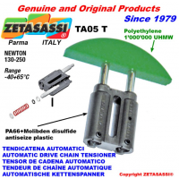 ZETASASSI? 自動(dòng)直線傳動(dòng)鏈張緊器 TA系列，由特殊鋁合金閥體制成