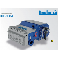 Hauhinco EHP-5K 850 五聯(lián)柱塞泵，流量可達 2109 dm/min