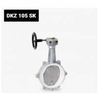 WAREX Valve原裝蝶閥DKZ105系列專門(mén)用于容器或料倉(cāng)下使用的密封截止閥