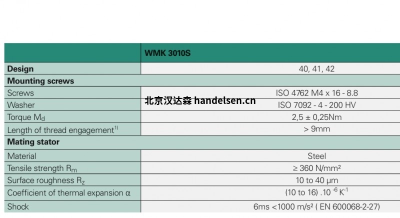 WMK3010S參數(shù)表
